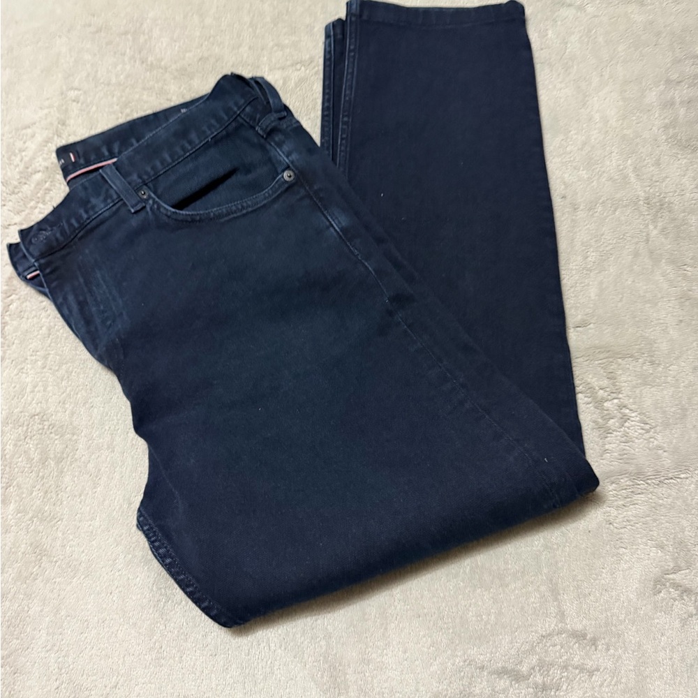 Tommy Hilfiger Men's Dark Blue Jeans